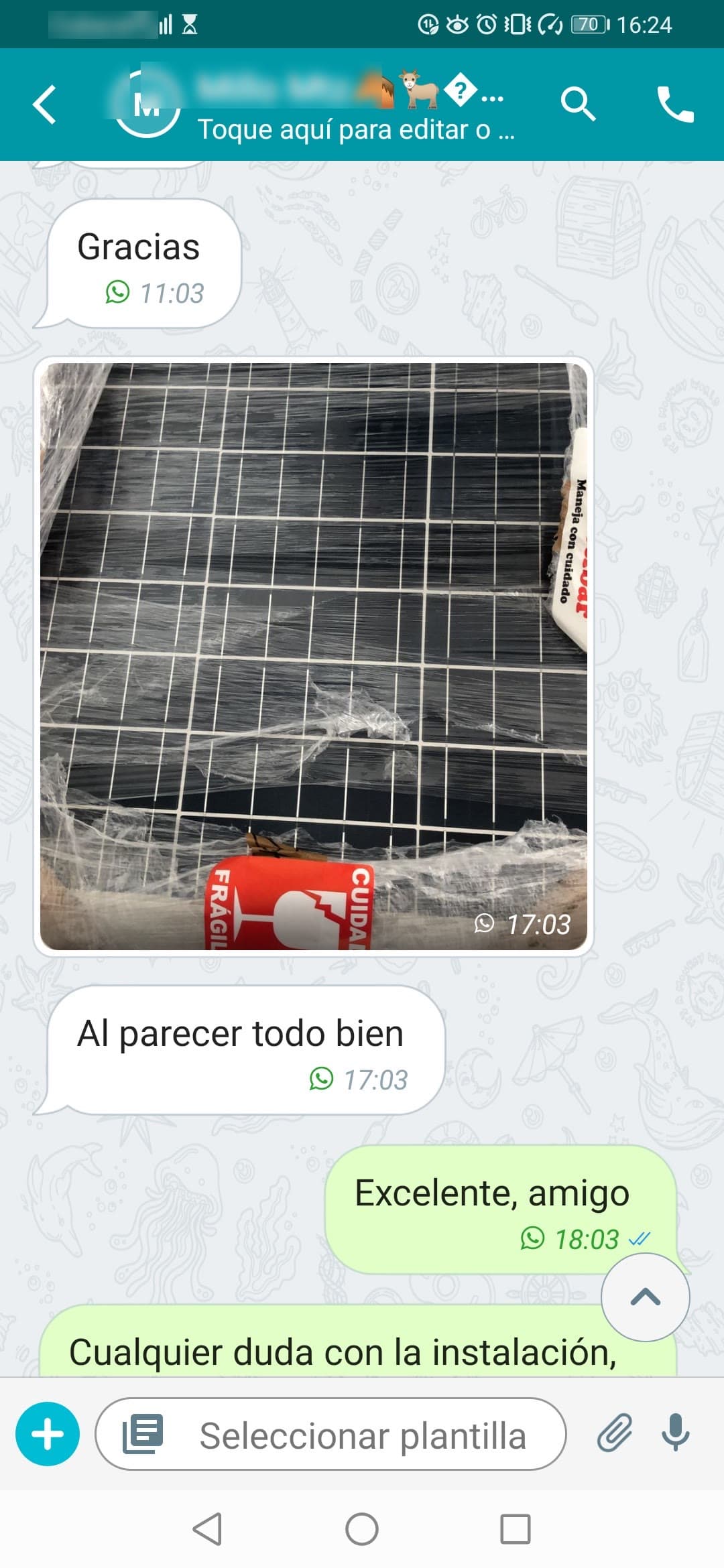Entrega o instalación compartida 7 de equipo ElektroChoke