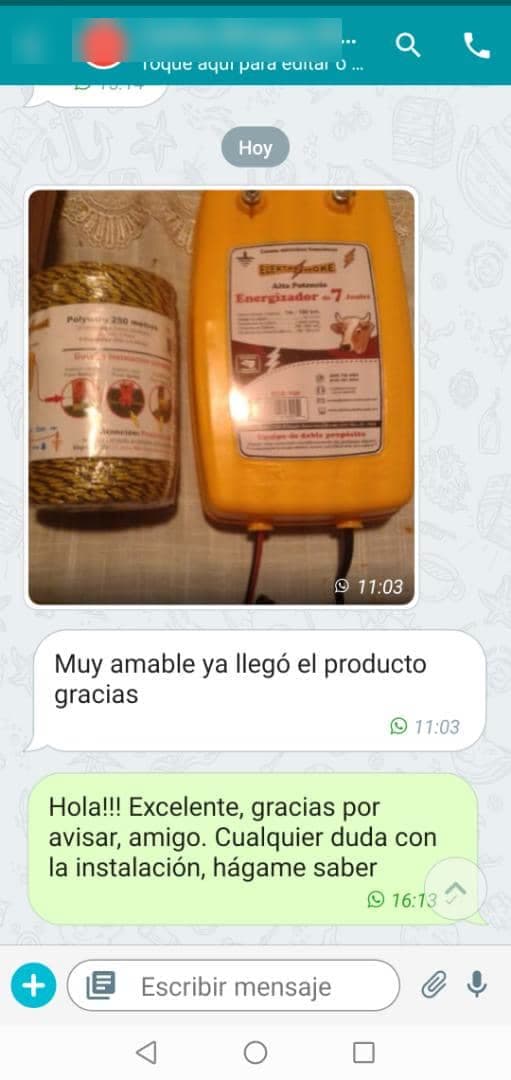 Entrega o instalación compartida 11 de equipo ElektroChoke