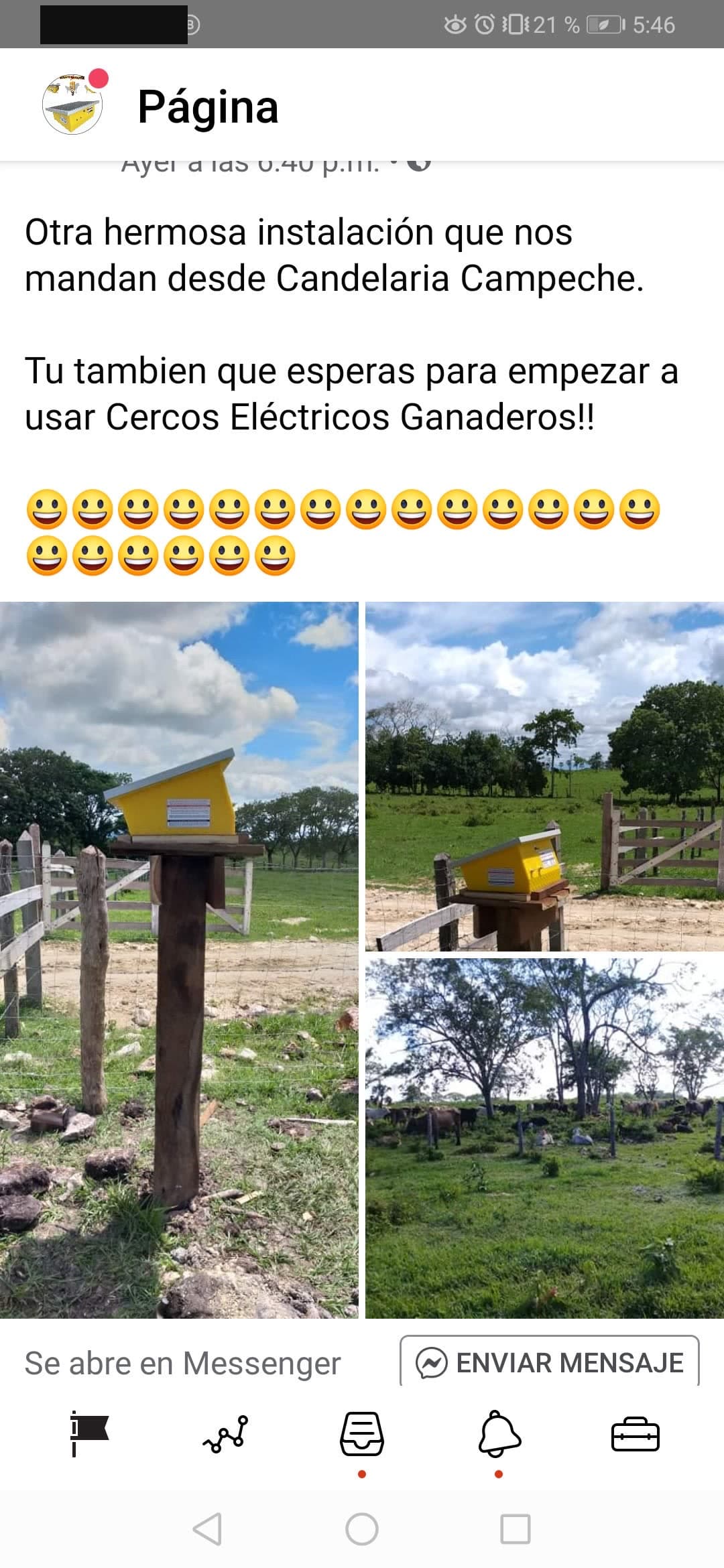 Entrega o instalación compartida 26 de equipo ElektroChoke