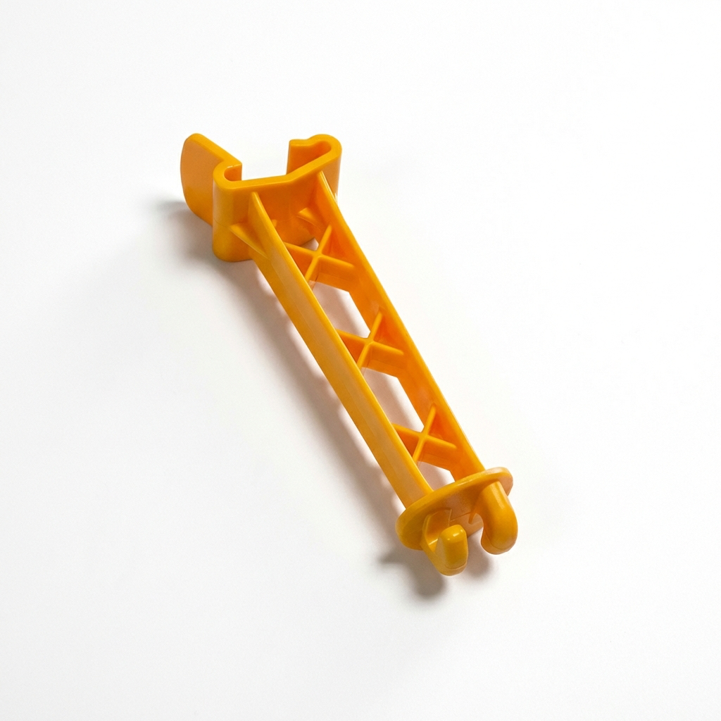 [ATL-25A] Aislador Amarillo para poste de fierro tipo "T" Largo B/25 pcs (Mod: ATL-25A)