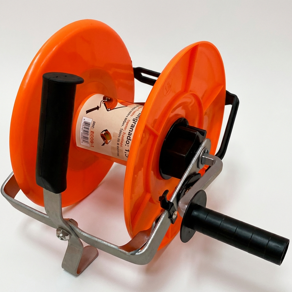 [CD-13] Carrete Devanador de Polywire, Rotación 3:1. Polímero/ metal. (Modelo Básico: CD-13)